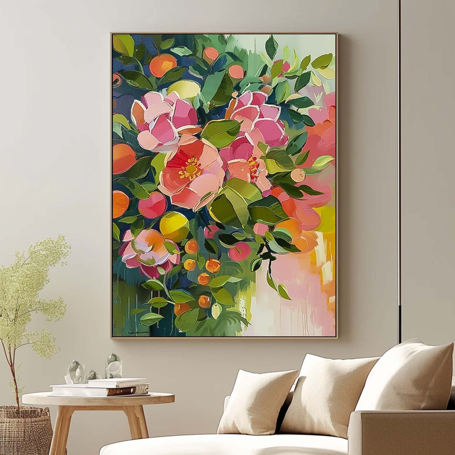 Flower Canvas Art #FL088