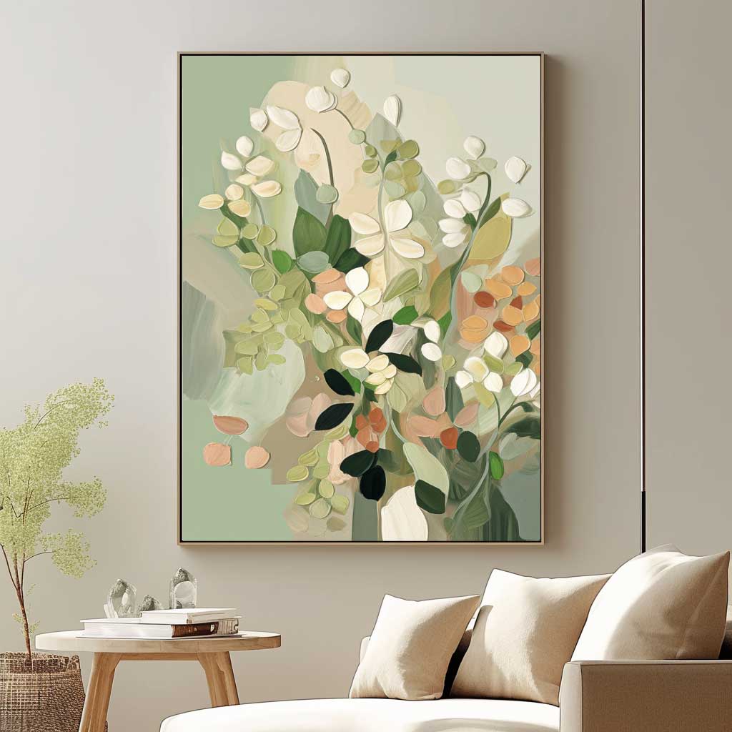 Flower Canvas Art #FL104