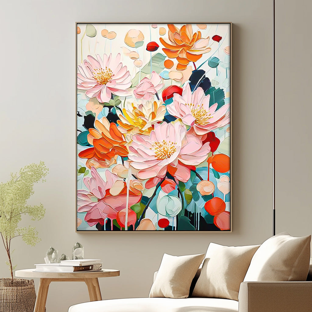 Flower Canvas Art #FL100