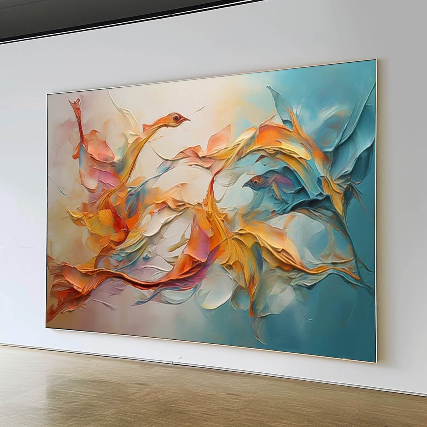 Abstract Canvas Art #AB522