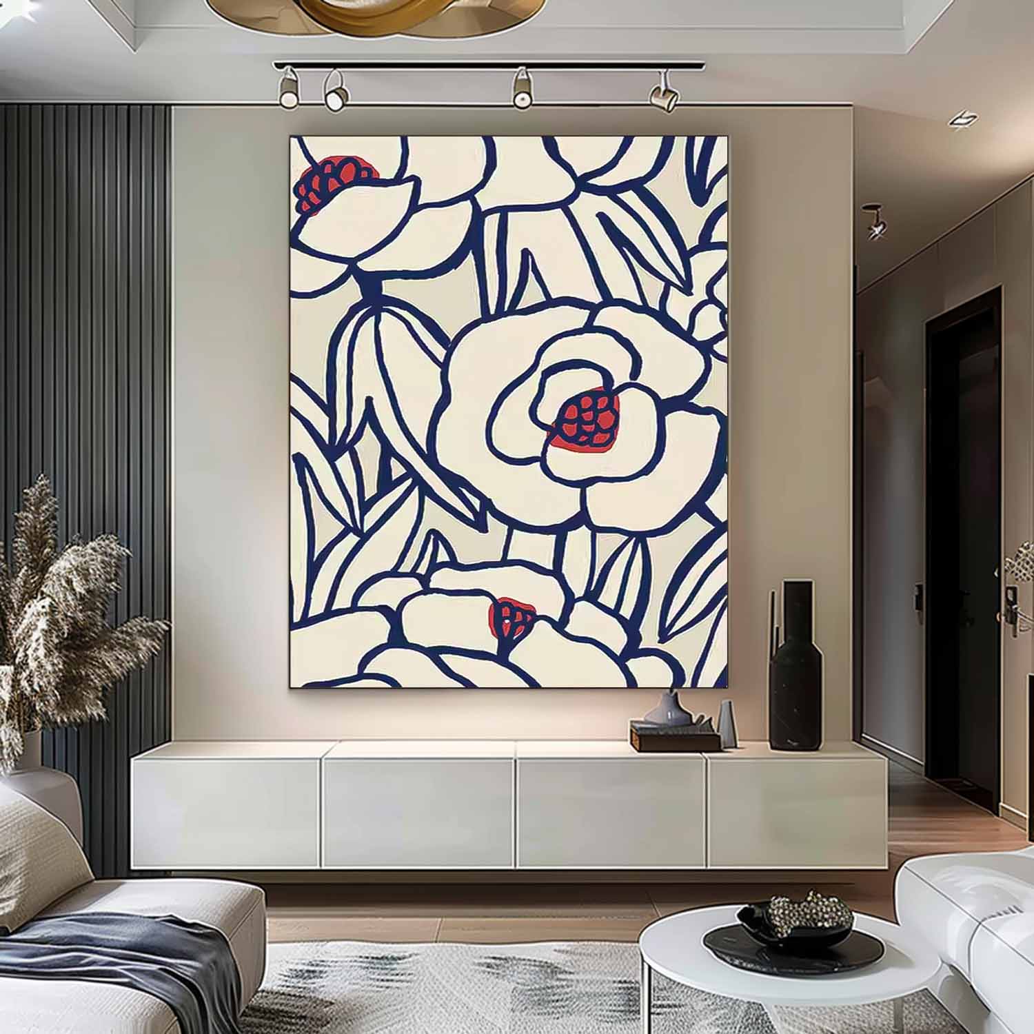 Flower Canvas Art #FL164
