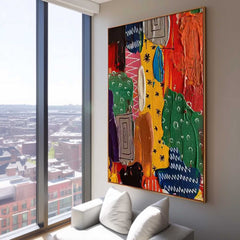Abstract Canvas Art #AB561