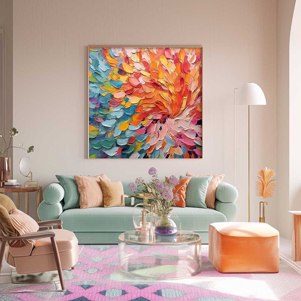 Abstract Canvas Art #AB289