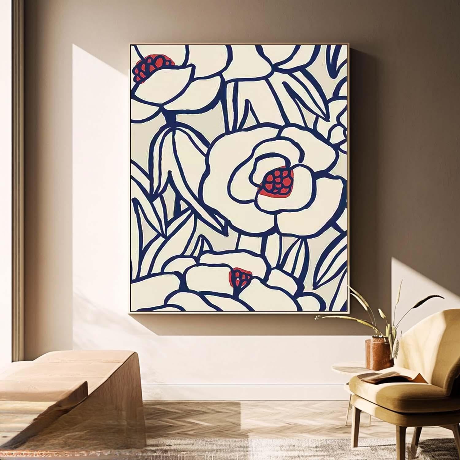 Flower Canvas Art #FL164