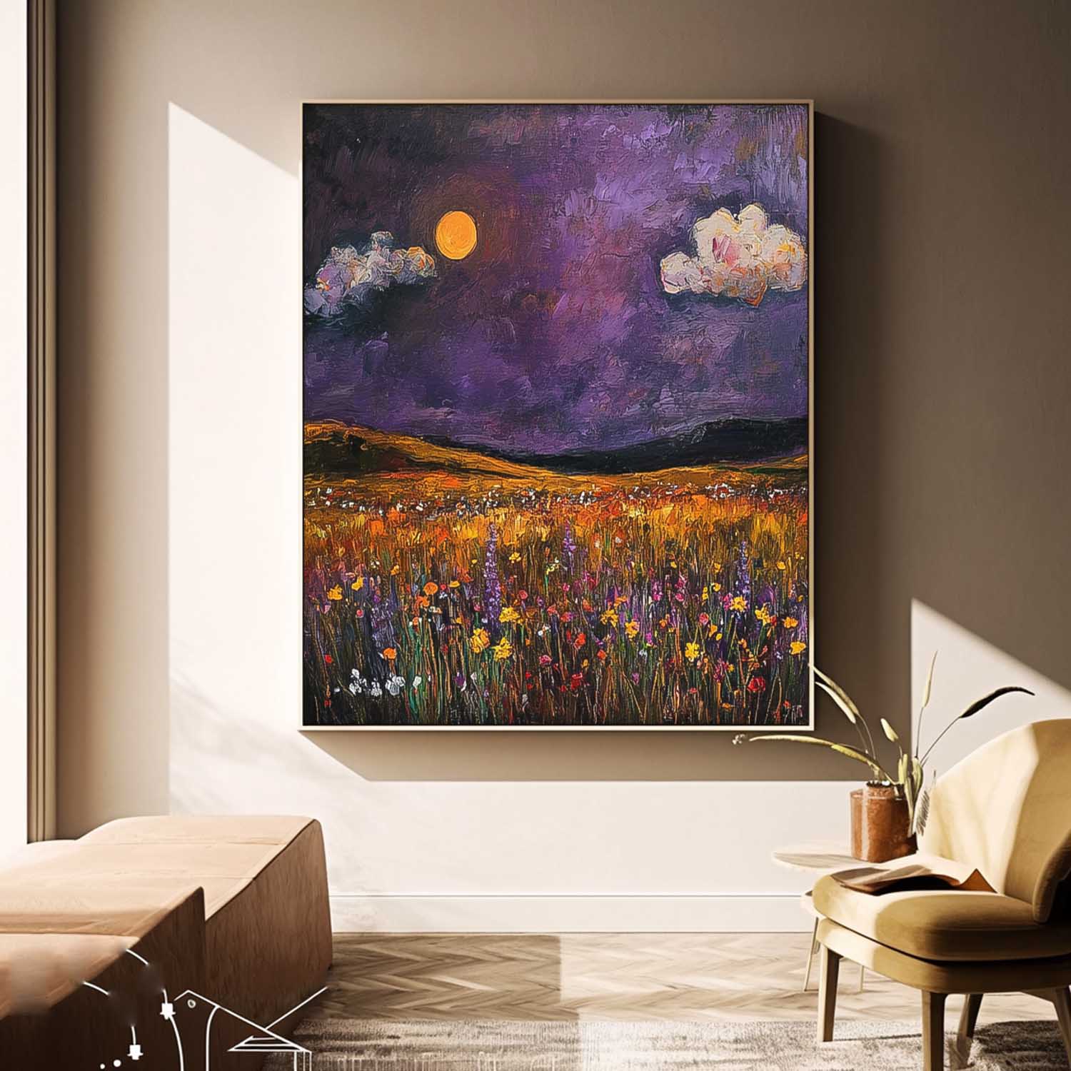 Landscape Canvas Art #LA062