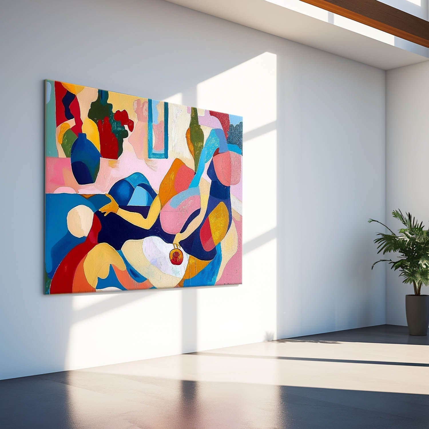 Abstract Canvas Art #AB549