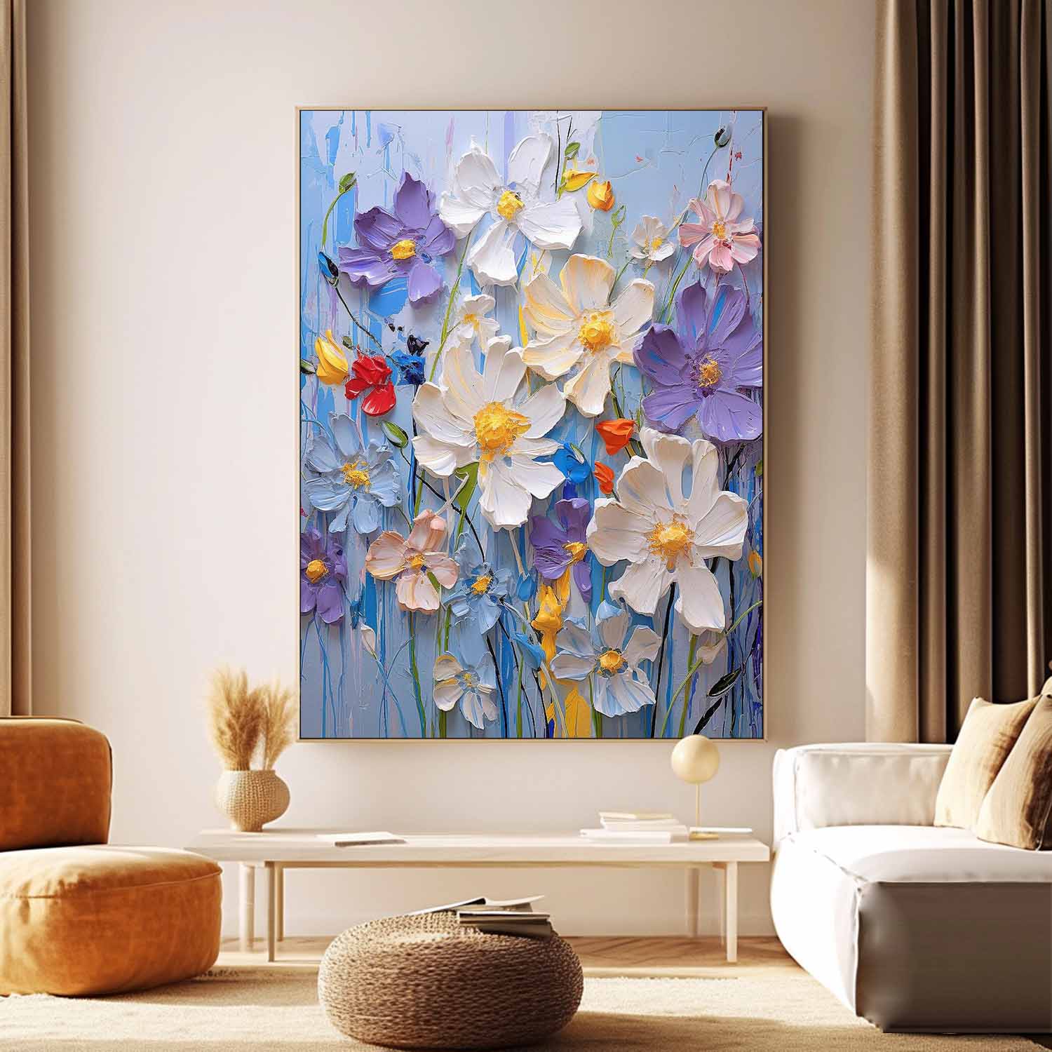 Flower Canvas Art #FL168