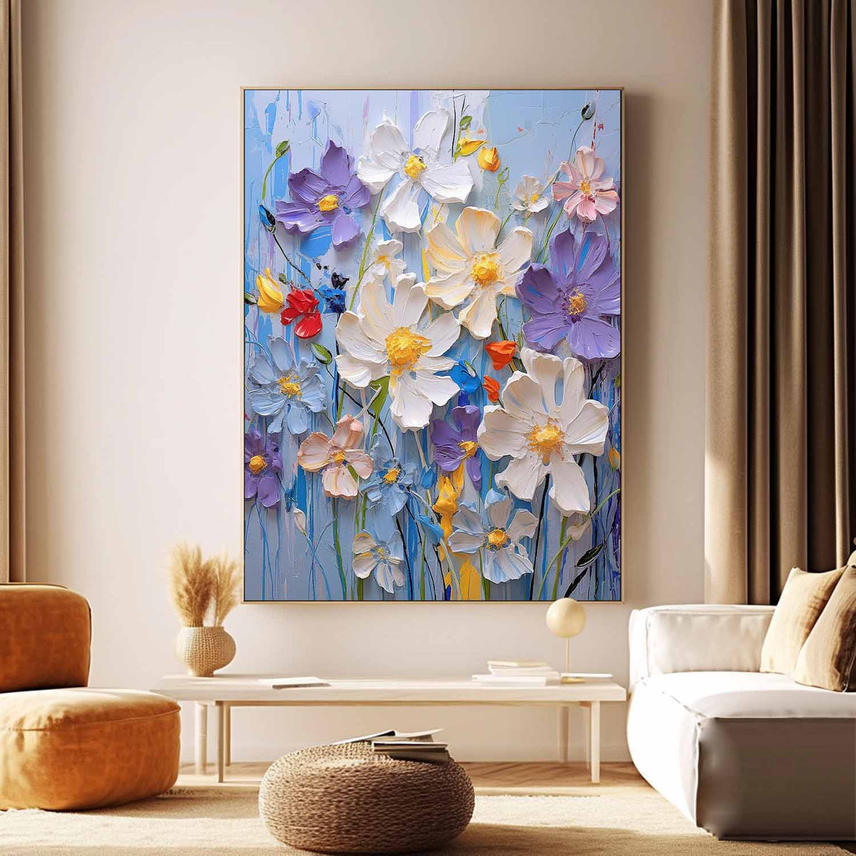 Flower Canvas Art #FL168