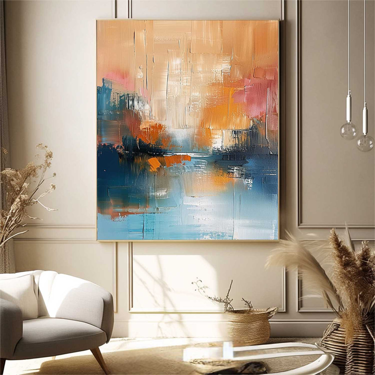 Abstract Canvas Art #AB645