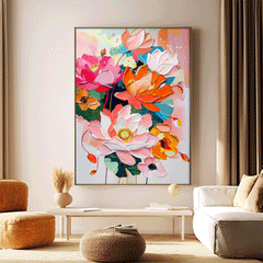 Flower Canvas Art #FL136