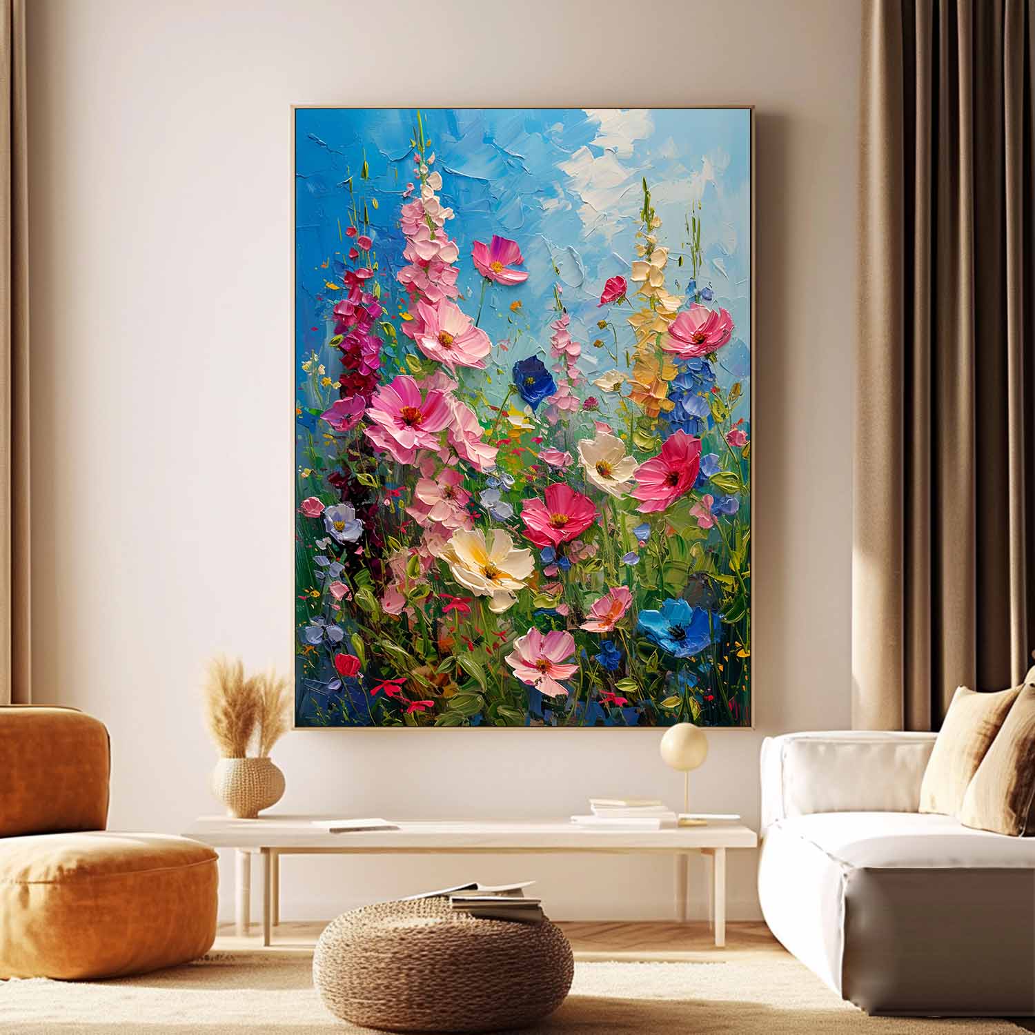 Flower Canvas Art #FL179