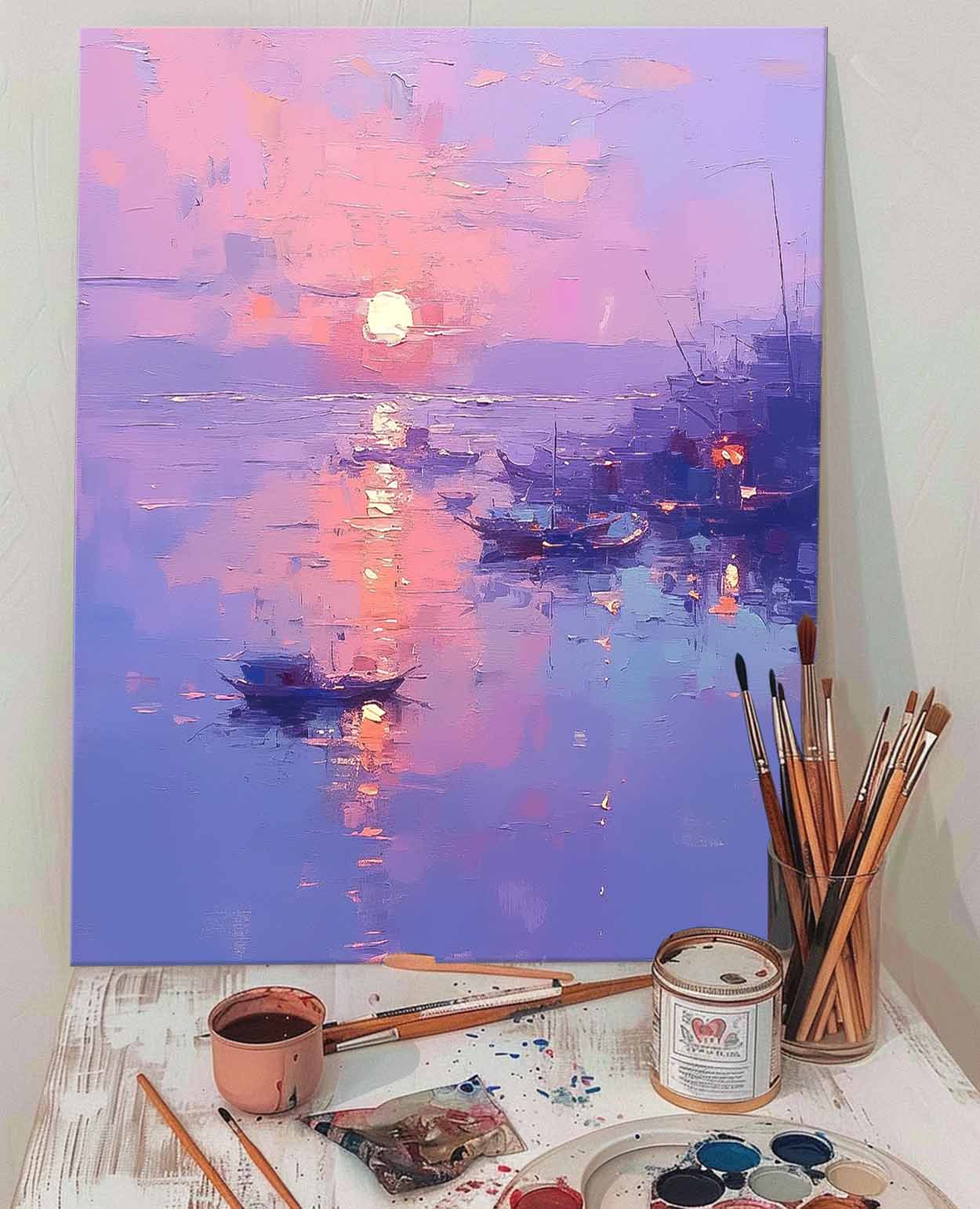 Landscape Canvas Art #LA041