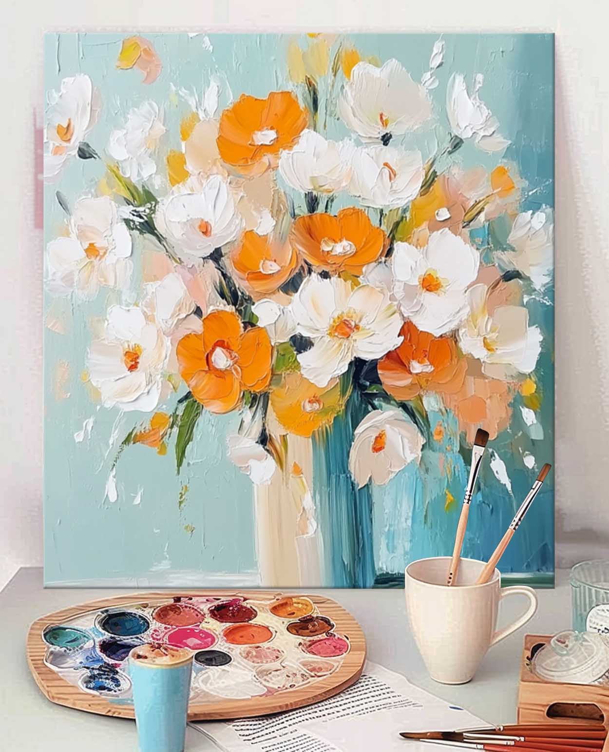 Flower Canvas Art #FL201