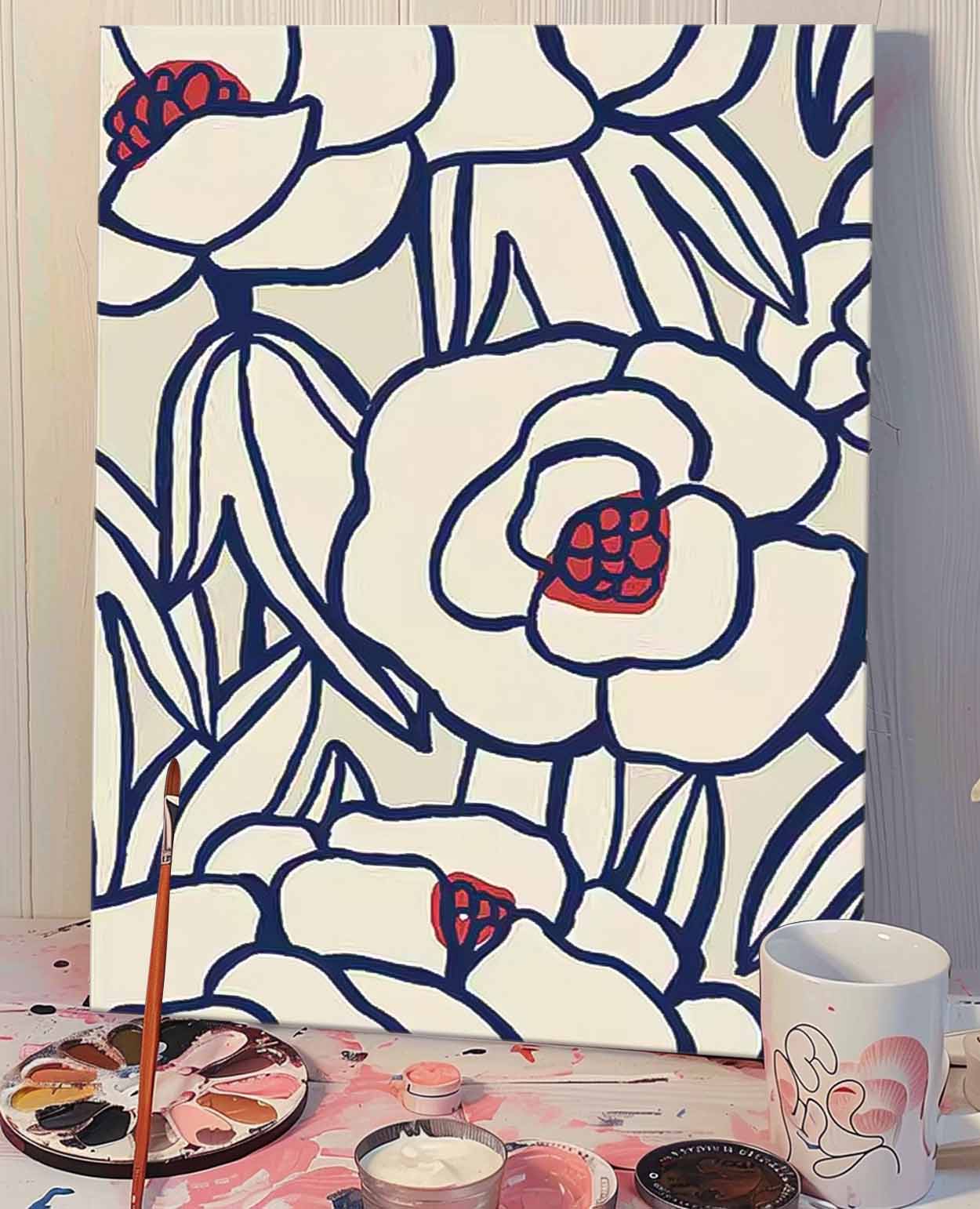 Flower Canvas Art #FL164
