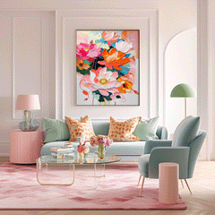 Flower Canvas Art #FL136