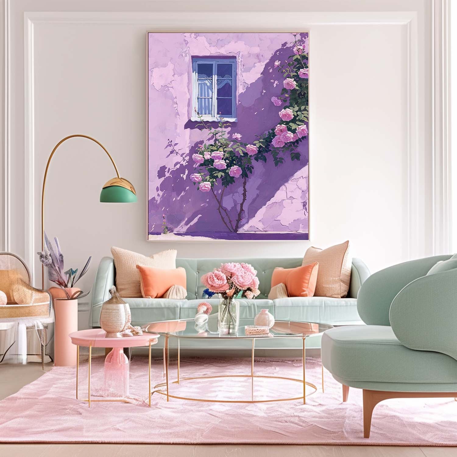 Flower Canvas Art #FL176